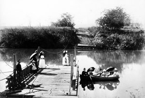 Bains Drift, Colony of Natal by South African Photographer